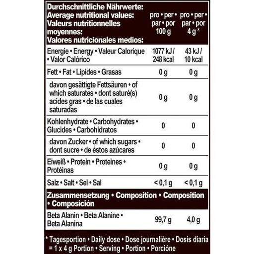 Бета-аланин для спорта IronMaxx Beta Alanine Powder 500 g /125 servings/ Neutral (862097)