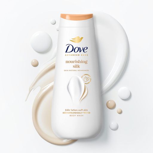 Гель для душу Dove Nourishing Silk Shower Gel Ніжний шовк