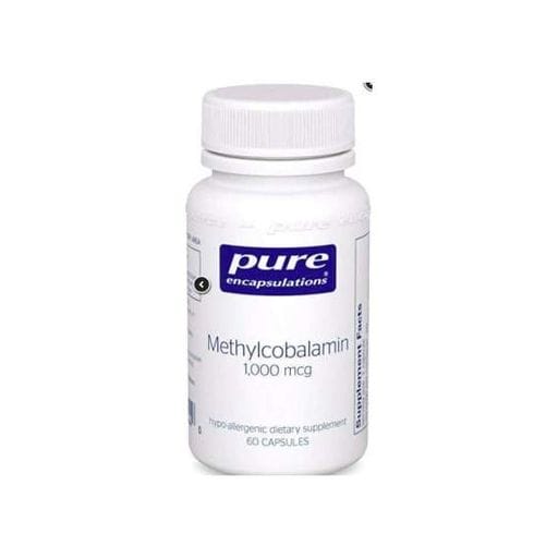 Витамин Б12 Pure Encapsulations Methylcobalamin Vitamin B12 1000 mg 60 Caps PE-00444 (862196)