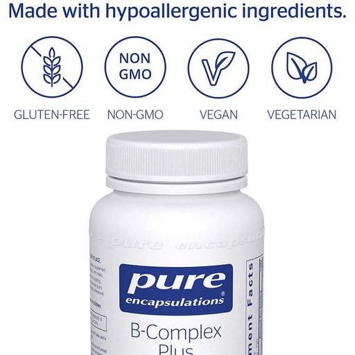 В комплекс Pure Encapsulations B-Complex Plus 60 Caps (862197)