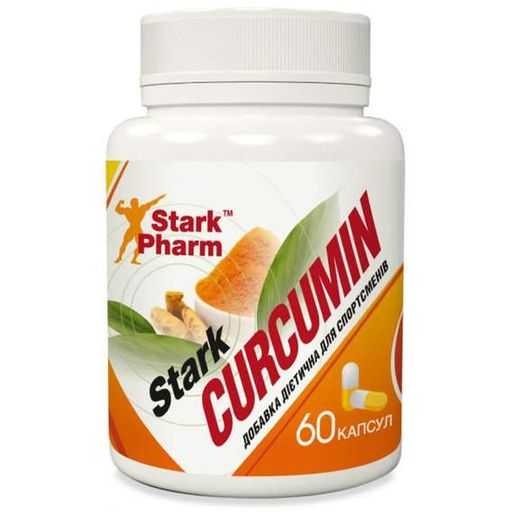 Куркумин для спорта Stark Pharm Curcumin 500 mg 60 Caps (863246)