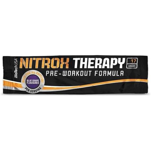 Комплекс до тренування BioTechUSA Nitrox Therapy 17 g /1 servings/ Blue Grape (863579)