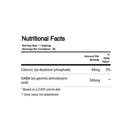 Аминокомплекс Solgar GABA 500 mg 100 Veg Caps (863917)