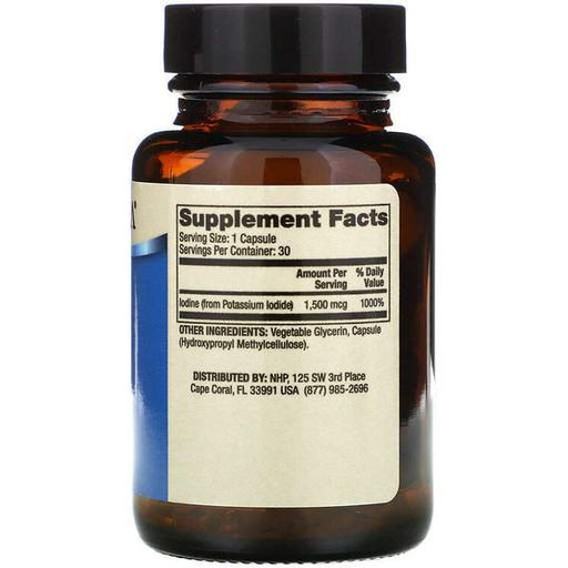 Мікроелемент Йод Dr Mercola Iodine 1,5 mg 30 Caps MCL-01614 (863977)