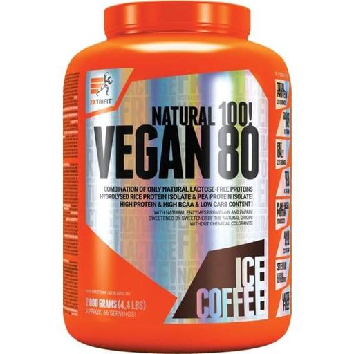 Протеин Extrifit Vegan 80 2000 g /57 servings/ Ice Coffee (864007)