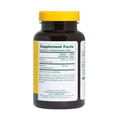 Вітамін C Nature's Plus Ultra-C 2000 mg 60 Tabs (864321)
