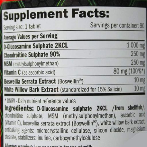 Хондропротектор (для спорта) Amix Nutrition MuscleCore Osteo 90 Tabs (864816)