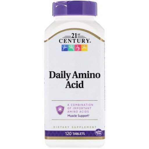Аминокомплекс 21st Century Daily Amino Acid, Maximum Strength 120 Tabs (865162)