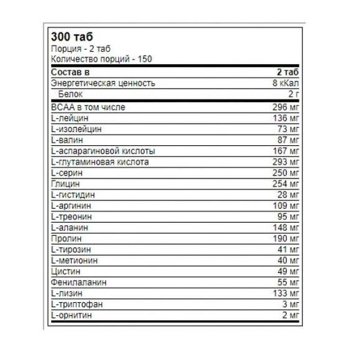 Амінокомплекс для спорту Kevin Levrone Levro Amino 10000 300 Tabs ...