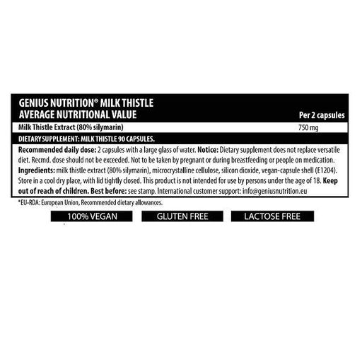 Расторопша Genius Nutrition Milk Thistle 90 Caps (866191)