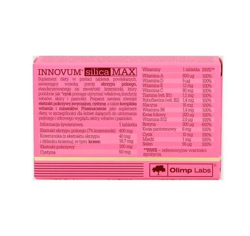 Витаминно-минеральный комплекс для спорта Olimp Nutrition Innovum Silica Max 30 Tabs (866604)