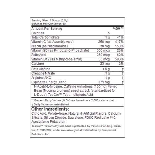 Комплекс до тренировки Cellucor C4 Original 390 g /60 servings/ Fruit Punch (866970)