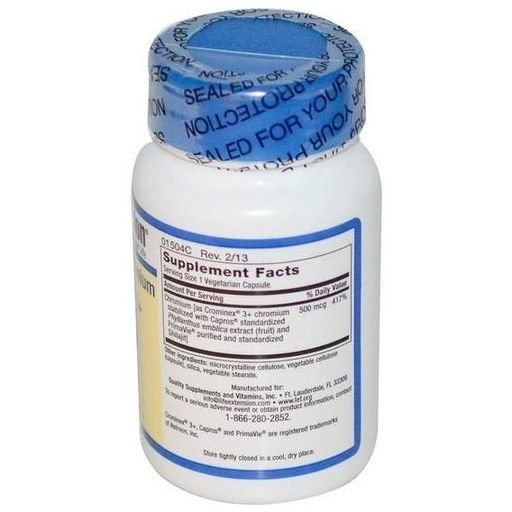 Микроэлемент Хром Life Extension Optimized Chromium with Crominex 3+ 500 mcg 60 Veg Caps (867691)