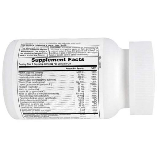 Витаминно-минеральный комплекс для женщин Nature's Plus ProCreation Female Fertility Support 60 Veg Caps (867705)