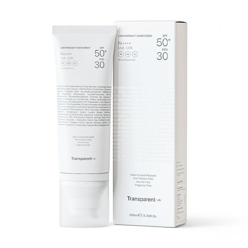 Солнцезащитный крем для лица Transparent Lab Lightweight Sunscreen, SPF 50+, 100 мл