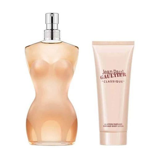 Парфюмированный женский набор Jean Paul Gaultier Classique (туалетная вода, 50 мл + лосьон для тела, 75 мл)