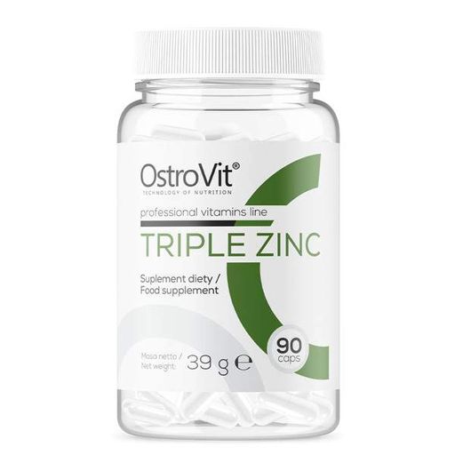 Микроэлемент Цинк для спорта OstroVit Triple Zinc 90 Caps (869299)