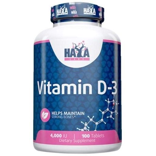 Вітамін D Haya Labs Vitamin D3 4000 IU 100 Tabs (869366)