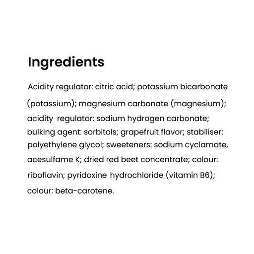 Мультиминералы для спорта OstroVit Magnesium + Potassium 20 effervescent tabs Grapefruit (869367)