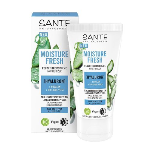 Біогель для вмивання обличчя Sante Moisture Fresh з гіалуроновою кислотою, 100 мл