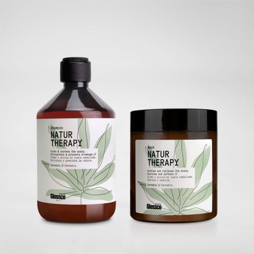 Шампунь для волос Glossco Professional Natur Therapy Cannabis Shampoo, 500 мл