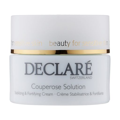 Крем для обличчя Declare Stress Balance Couperose Solution Stabilizing & Fortifying Cream проти куперозу, для чутливої шкіри, 50 мл