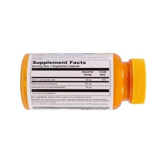Гиалуроновая кислота Thompson Hyaluronic Acid MSM 30 Veg Caps THO-61769 (875172)