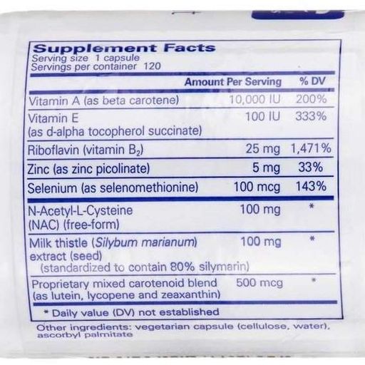 Антиоксидант Pure Encapsulations AntiOxidant Formula 120 Caps (875274)