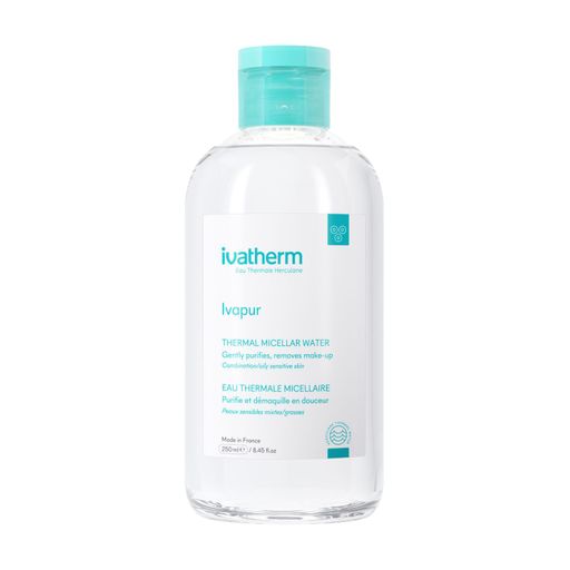 Мицеллярный лосьон Ivatherm Ivapur Micellar Lotion для комбинированной или жирной кожи, 250 мл