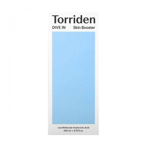 Интенсивно увлажняющий тонер-бустер Torriden Dive-In Low Molecular Hyaluronic Acid Skin Booster, 200 мл