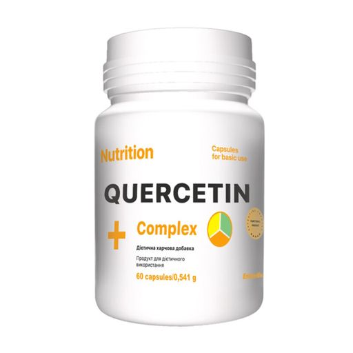 Витаминный комплекс с кверцетином EntherMeal Quercetin + Complex, 60 капсул