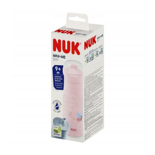 Поїльник NUK Mini-Me Sip рожевий, від 9 місяців, 300 мл (3952682)