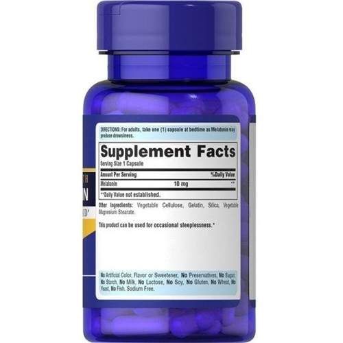 Мелатонин для сна Puritan's Pride Melatonin 10 mg 120 Caps (878448)