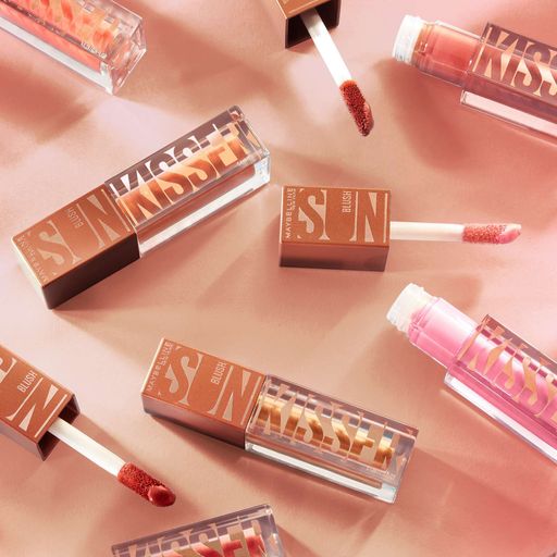 Жидкие румяна для лица Maybelline New York Sunkisser Blush с эффектом сияния, 4.7 мл