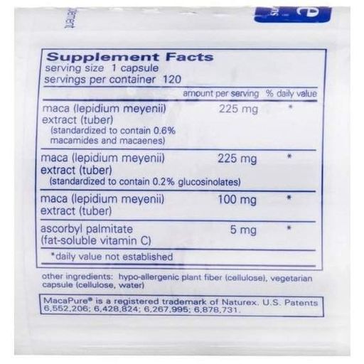 Мака Pure Encapsulations Maca-3 60 Caps PE-01056 (879399)