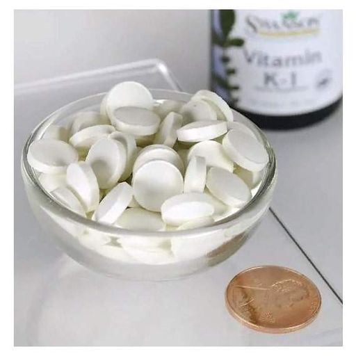 Витамин K Swanson Vitamin K-1 100 mcg 100 Tabs SWA-01994 (879631)