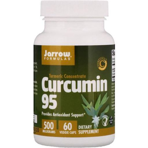 Куркума Jarrow Formulas Curcumin 95 500 mg 60 Veg Caps JRW-14004 (880870)
