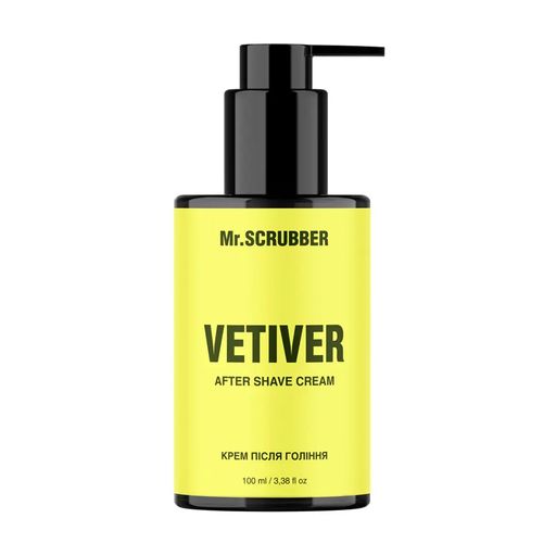 Крем после бритья Mr.Scrubber Vetiver After Shave Cream, 100 мл