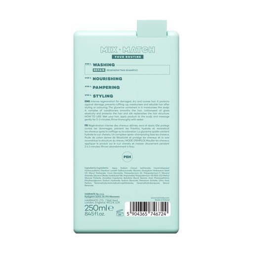 Восстанавливающий шампунь для волос Hairmate Repair Shampoo, 250 мл