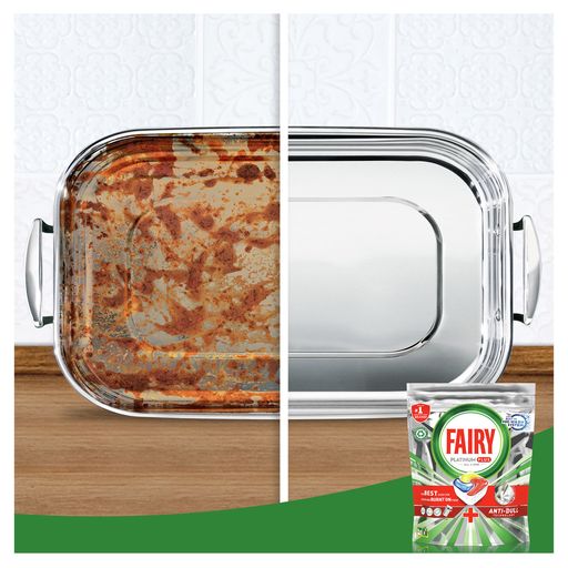 Капсулы для посудомоечной машины Fairy Platinum Plus Все в 1, с ароматом лимона, 88 шт