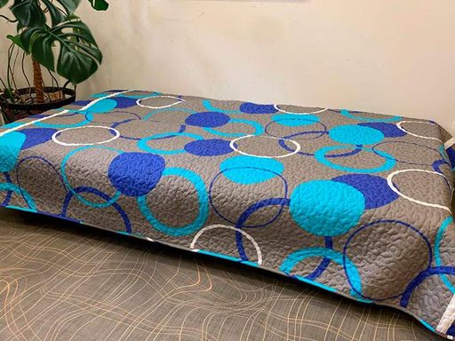 Ковдра-Покривало поліестер (П-888) Leleka-Textile 200х220 кольоровий (1838/6120) (886485)