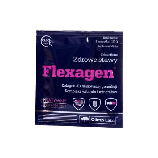 Хондропротектор (для спорту) Olimp Nutrition Flexagen 30 sachet Raspberry (886628)