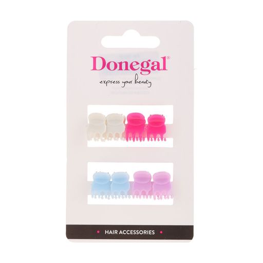 Набір заколок для волосся Donegal (рожеві, 2 шт + світло-рожеві, 2 шт + блакитні, 2 шт + білі, 2 шт) (FA9917)