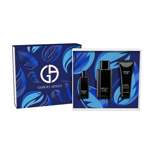 Парфюмированный набор мужской Giorgio Armani Armani Code (туалетная вода, 125 мл + туалетная вода, 15 мл + гель для душа, 75 мл)