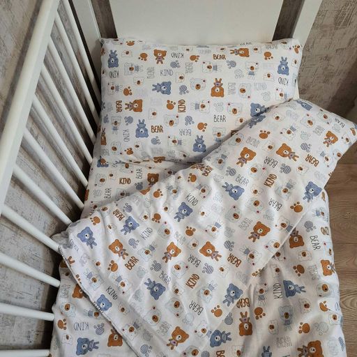 Комплект постільної білизни дитячий Sleeping bears SoundSleep фланель (890108)