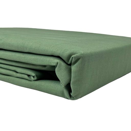 Простынь на резинке Soft Green SoundSleep бязь зеленая 140х200 см (890216)