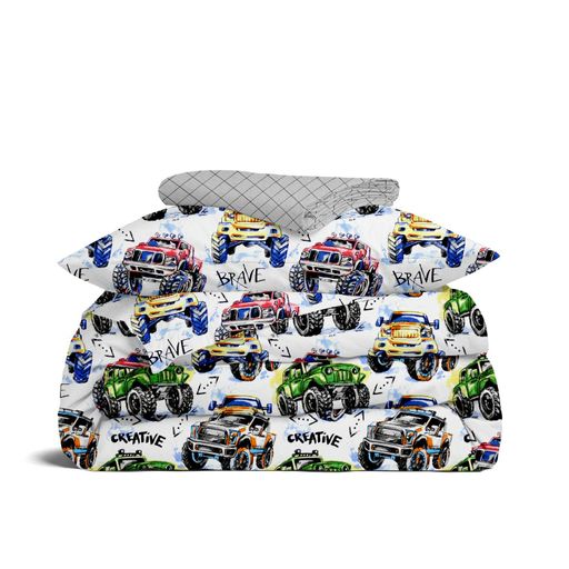 Дитяча постільна білизна в ліжечко BRAVE CARS COSAS (4822052097878) (891745)