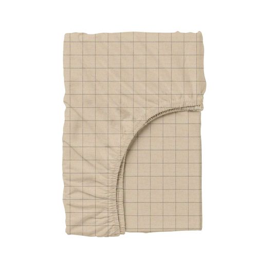 Простирадло на резинці 90х200 BEIGE GEOMETRY COSAS (4822052082485) (892016)