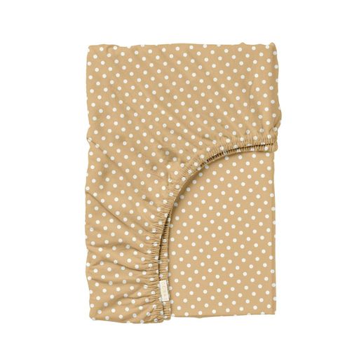 Простирадло на резинці 90х200 BEIGE DOTS COSAS (4822052064511) (892020)