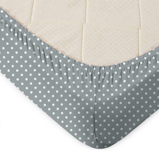 Простирадло на резинці 160х200 GREY DOTS COSAS (4822052072004) (892106)